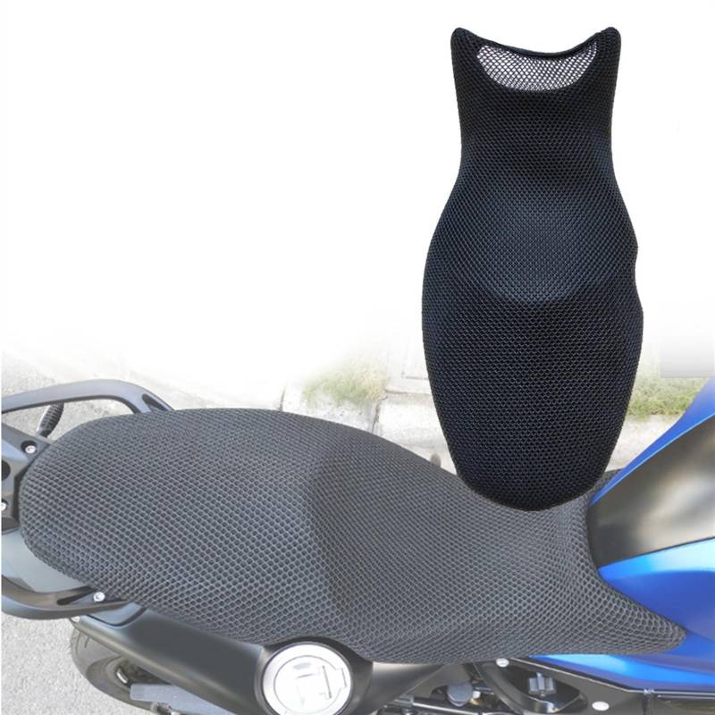 VERDDE Sitzbezüge Motorrad Hinten Sitz Gugel Abdeckung 3D Mesh Net Wasserdicht Sunproof Schutz Zubehör Für BMW F800R F800ST F800 R ST F 800R von VERDDE