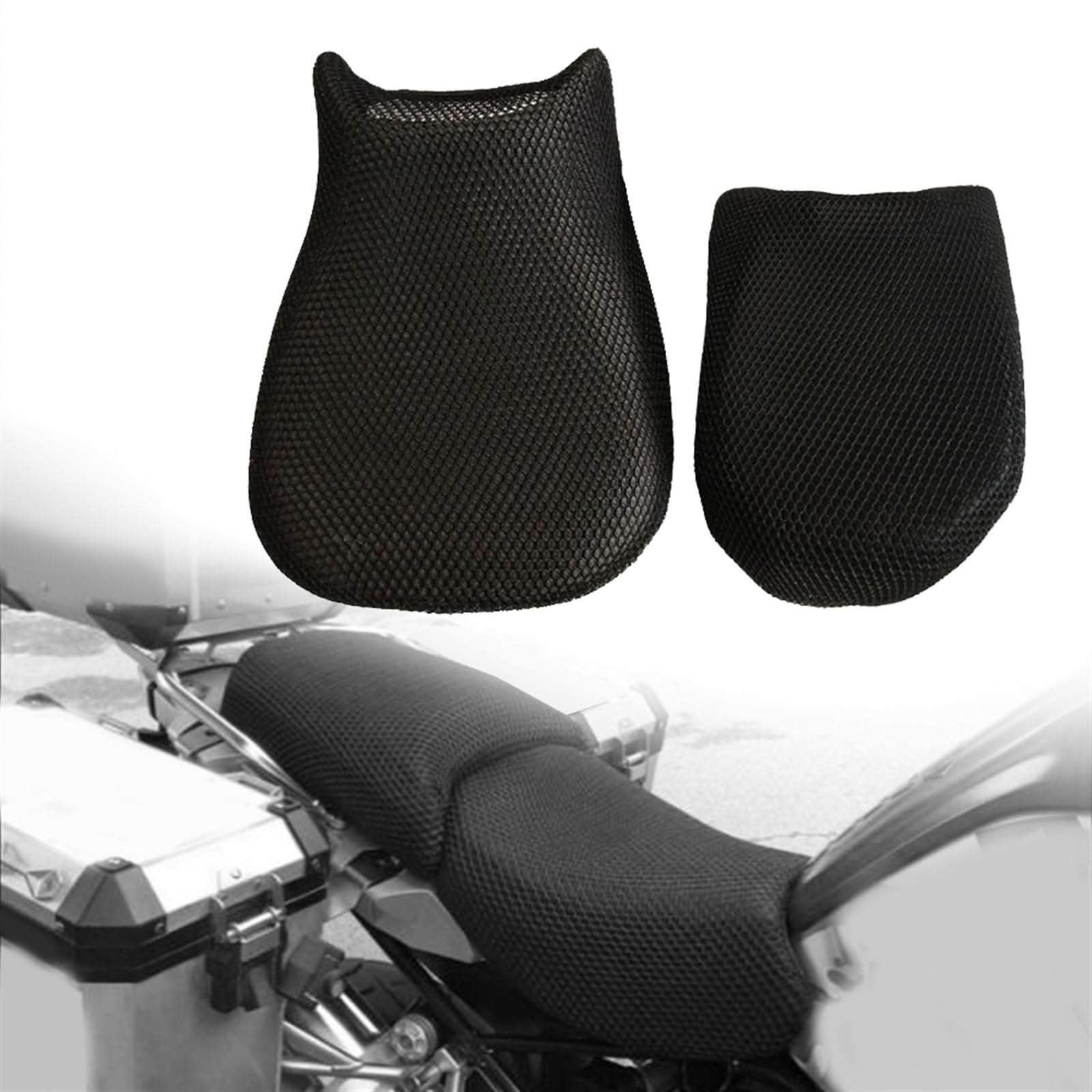 VERDDE Sitzbezüge Motorrad Mesh Sitzbezug Kissen Schutz wasserdichte Isolierung Net Zubehör Für BMW R1250GS ADV R1250RT R1250RS 2019 2020 2021 2022 (Color : R1250GS) von VERDDE