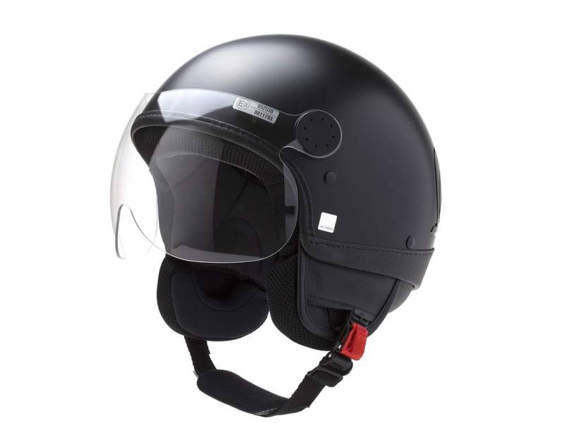 Jethelm Vespa Visor, schwarz-matt von VESPA