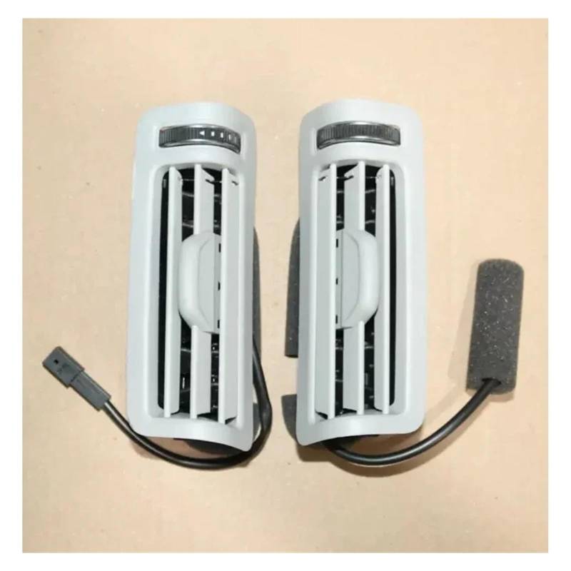 AC Air Vent Outlet Grille Für A6 C8 A7 Q8 2019 2020 2021 2022 2023 2024 Auto Klimaanlage Outlet Klimaanlage OBEREN B-Säule Vents 4KD819209 Auto-Lüftungsgitter(Gray a pair) von VETJMUA