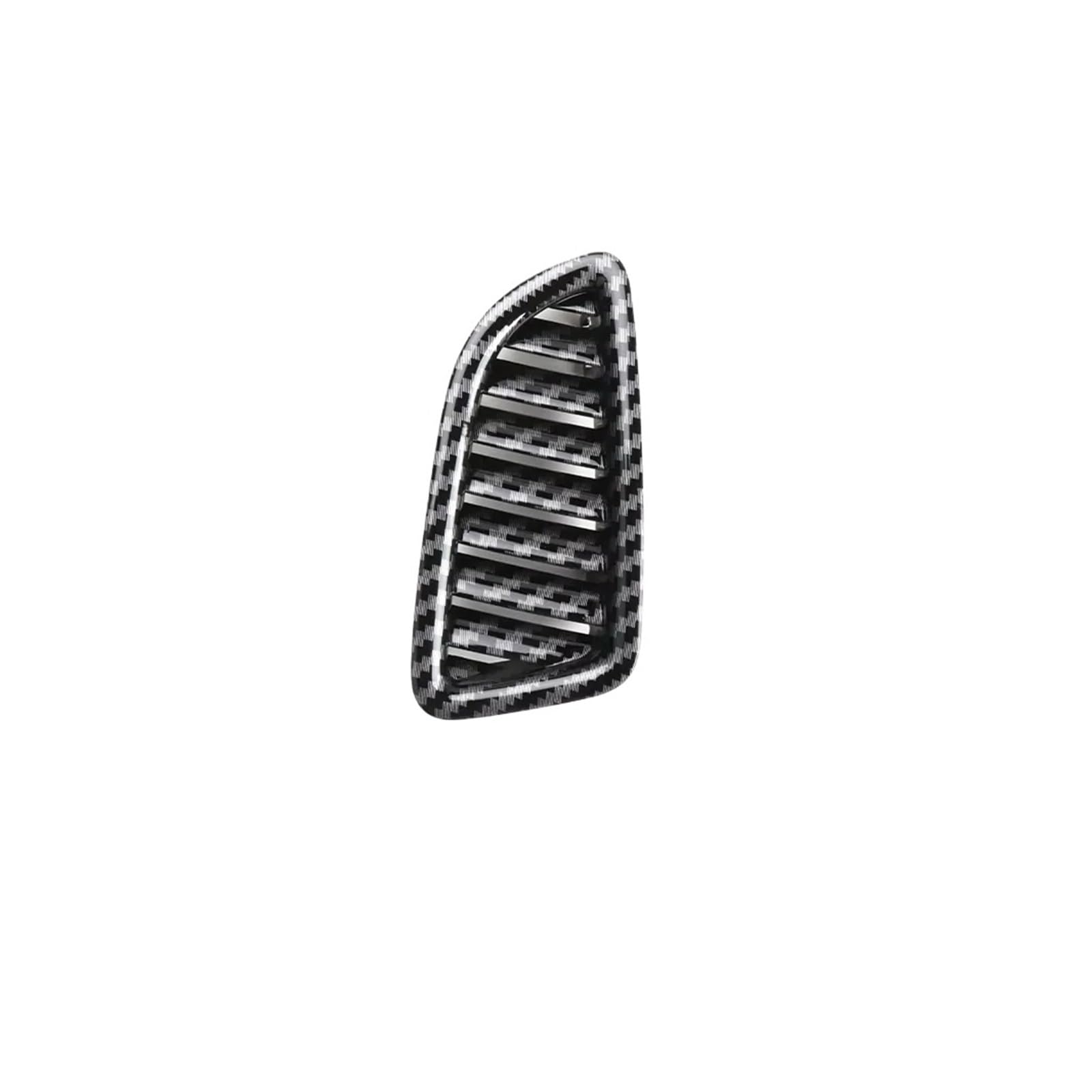 AC Air Vent Outlet Grille Für Benz C-Klasse W205 2015-2021 Auto-Armaturenbrett Links Rechts AC-Klimaanlage Entlüftungsauslass Grillverkleidung 20568045059 Auto-Lüftungsgitter(Carbon Fiber L) von VETJMUA