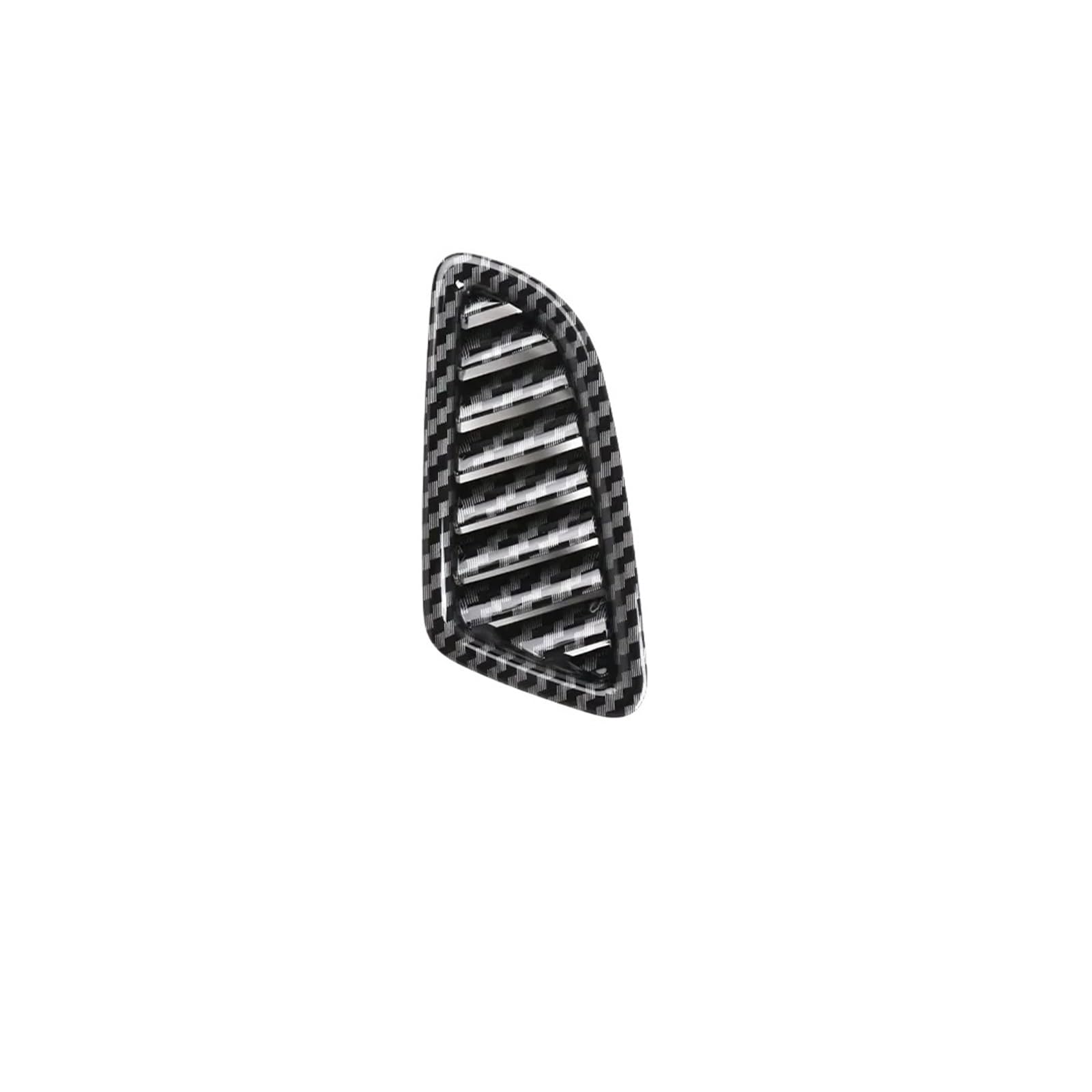 AC Air Vent Outlet Grille Für Benz C-Klasse W205 2015-2021 Auto-Armaturenbrett Links Rechts AC-Klimaanlage Entlüftungsauslass Grillverkleidung 20568045059 Auto-Lüftungsgitter(Carbon Fiber R) von VETJMUA