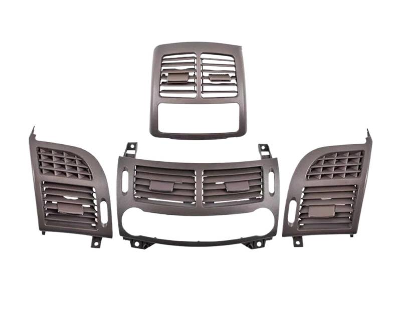 AC Air Vent Outlet Grille Für Benz E-Klasse E320 E500 E550 2003-2008 Auto W211 Klimaanlage Entlüftungsgitter Abdeckung Komplettes Set Auto-Lüftungsgitter(Yellow A Set) von VETJMUA