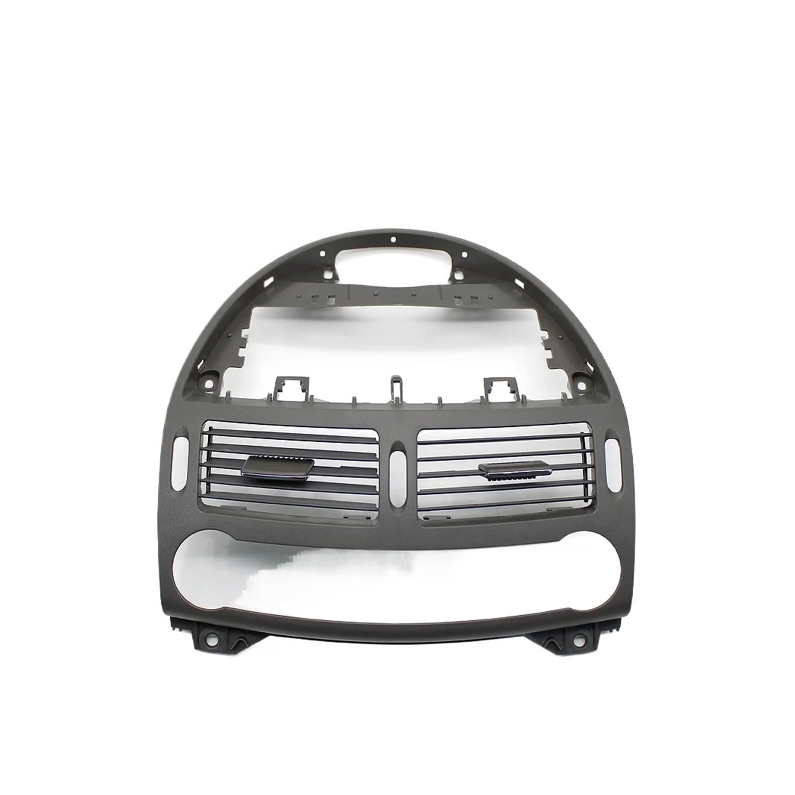 AC Air Vent Outlet Grille Für Benz E-Klasse W211 2003–2008, Front-Dashboard, Zentrale Klimaanlage, AC-Entlüftungsgitter, Lautsprecherabdeckung 21183000547241 Auto-Lüftungsgitter(Dark Gray-AC Vent) von VETJMUA