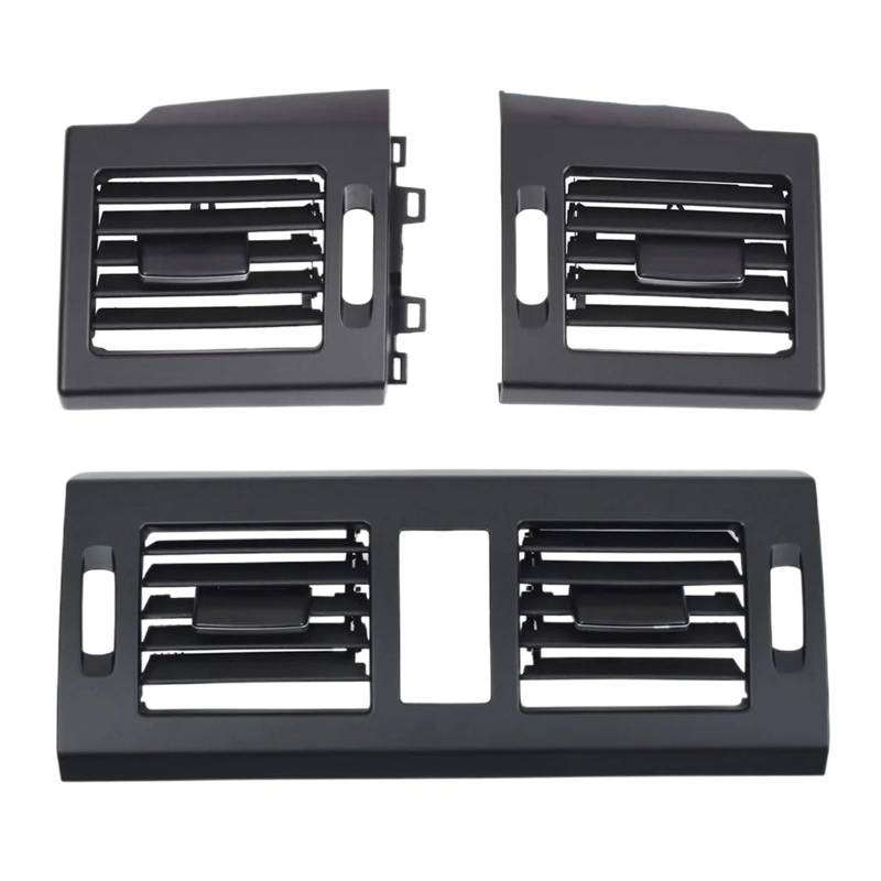 AC Air Vent Outlet Grille Für Benz W204 Für GLK 200 250 300 350 2008-2012 Auto AC Vorne Links/Rechts Konsole Center Air Conditioner Vent Grille Auto-Lüftungsgitter(3 pieces Full set) von VETJMUA