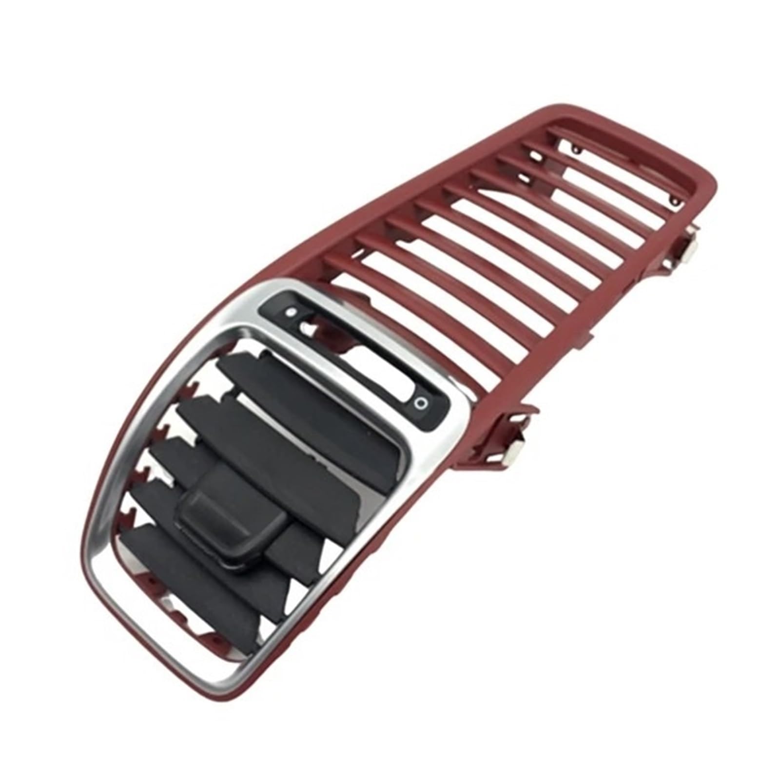 AC Air Vent Outlet Grille Für Boxster Für Cayman Für 981 2012-2016 Auto-Armaturenbrett Klimaanlage Outlet Vent Grille Abdeckung Panel 98155213100 Auto-Lüftungsgitter(Red) von VETJMUA