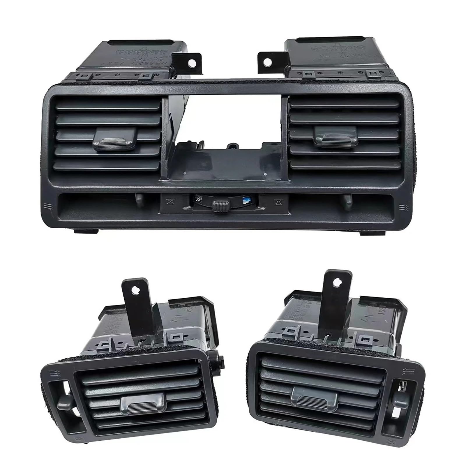 AC Air Vent Outlet Grille Für Mitsubishi Für Pajero Für Montero 1998-2016 Auto-Armaturenbrett Klimaanlage Entlüftungsauslassblende MR308038, MB775266 Auto-Lüftungsgitter(A Set) von VETJMUA