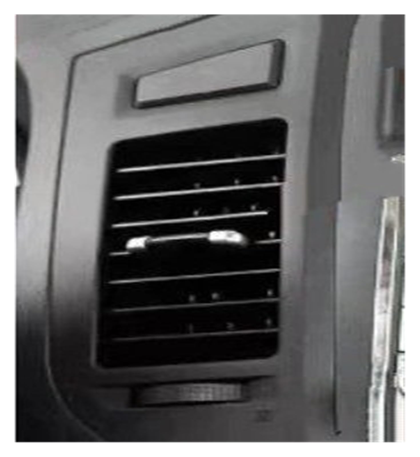 AC Air Vent Outlet Grille Für Mitsubishi Für Pajero Für Montero V87 93V V95 V97 V98 2007-2022 Armaturenbrett Klimaanlage Luftauslass 1 Stück Auto-Lüftungsgitter(Middle Left Black) von VETJMUA