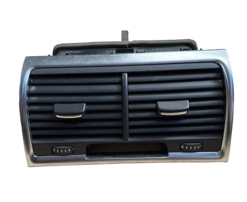 AC Air Vent Outlet Grille Für Q7 4L 2007 2008 2009 2010 2011 2012 2013 2014 2015 Vorne Hinten Panel Dash Jalousie Klimaanlage Vent A/C Outlet Auto-Lüftungsgitter(Middle) von VETJMUA