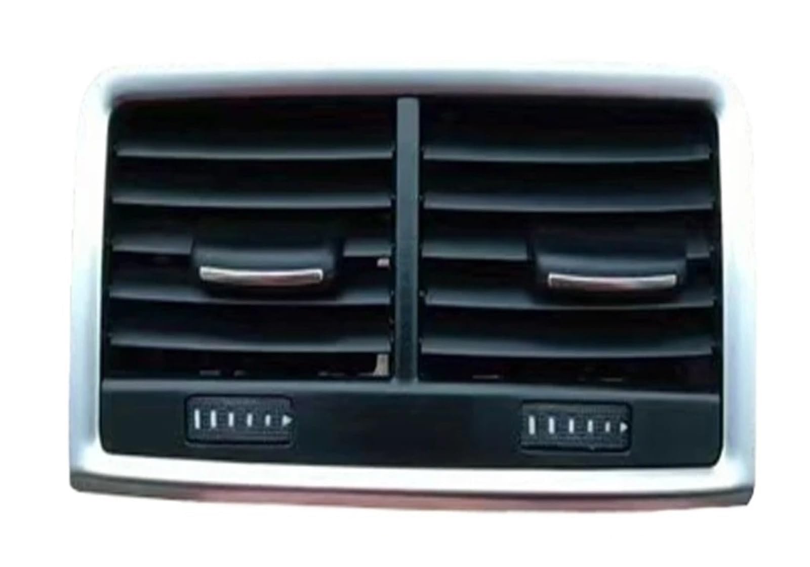 AC Air Vent Outlet Grille Für Q7 4L 2007 2008 2009 2010 2011 2012 2013 2014 2015 Vorne Hinten Panel Dash Jalousie Klimaanlage Vent A/C Outlet Auto-Lüftungsgitter(Rear) von VETJMUA