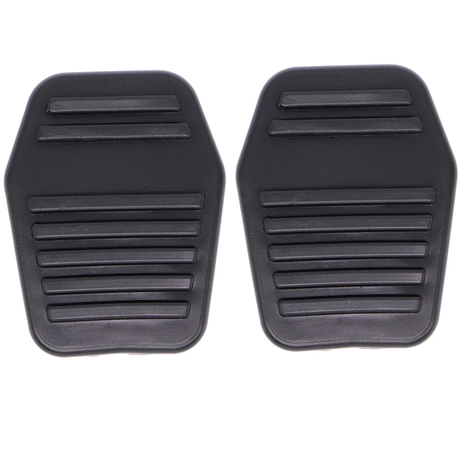 Auto Bremspedal Für Ford Für Focus 1 MK1 1998-2005 Für Fusion 2001-2007 2008 2009 2010 2011 2012 Auto Gummi Fuß Bremse Kupplung Pedal Pad Abdeckungen Bremse Fußstütze(2 Piece) von VETJMUA