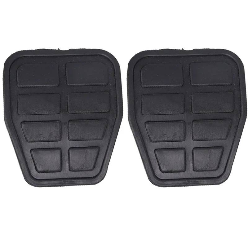 Auto Bremspedal Für VW Für Jetta 2 MK2 1984 1985 1986 1987 1988 1989 1990 1991 1992 Bremse Kupplung Fuß Pedal pad Abdeckung 7213141 6X0721173A Bremse Fußstütze(2 Piece) von VETJMUA