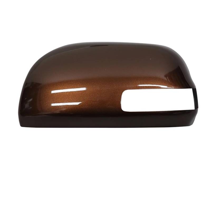 Auto Rückspiegel Kappe Für Toyota Für Rav4 2009 2010 2012 2013 Auto Rückspiegel Abdeckung Kappe Tür Außerhalb Spiegel Gehäuse Shell Tür Spiegelkappen(Brown LH) von VETJMUA