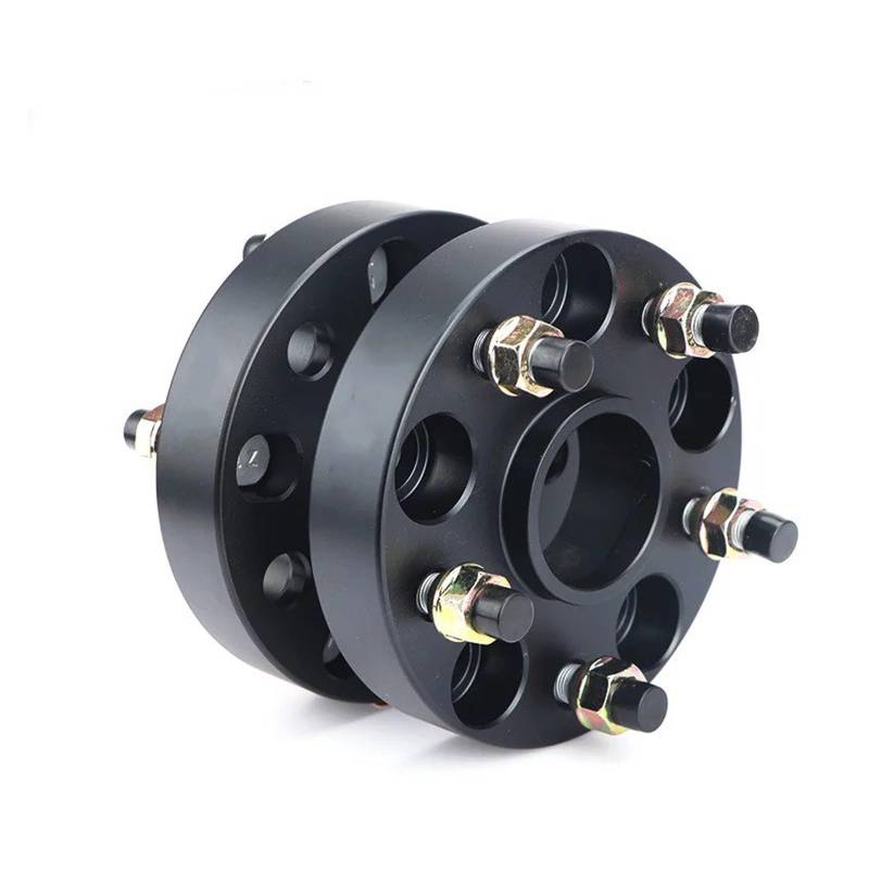 Autos Spurverbreiterungen Für Benz G Serie 2 Stück 25/30/35/40/45/50mm Spurverbreiterungen Adapter PCD 5x130 CB 84,1 Rad Adapter Wheel Spacers(35mm Black) von VETJMUA