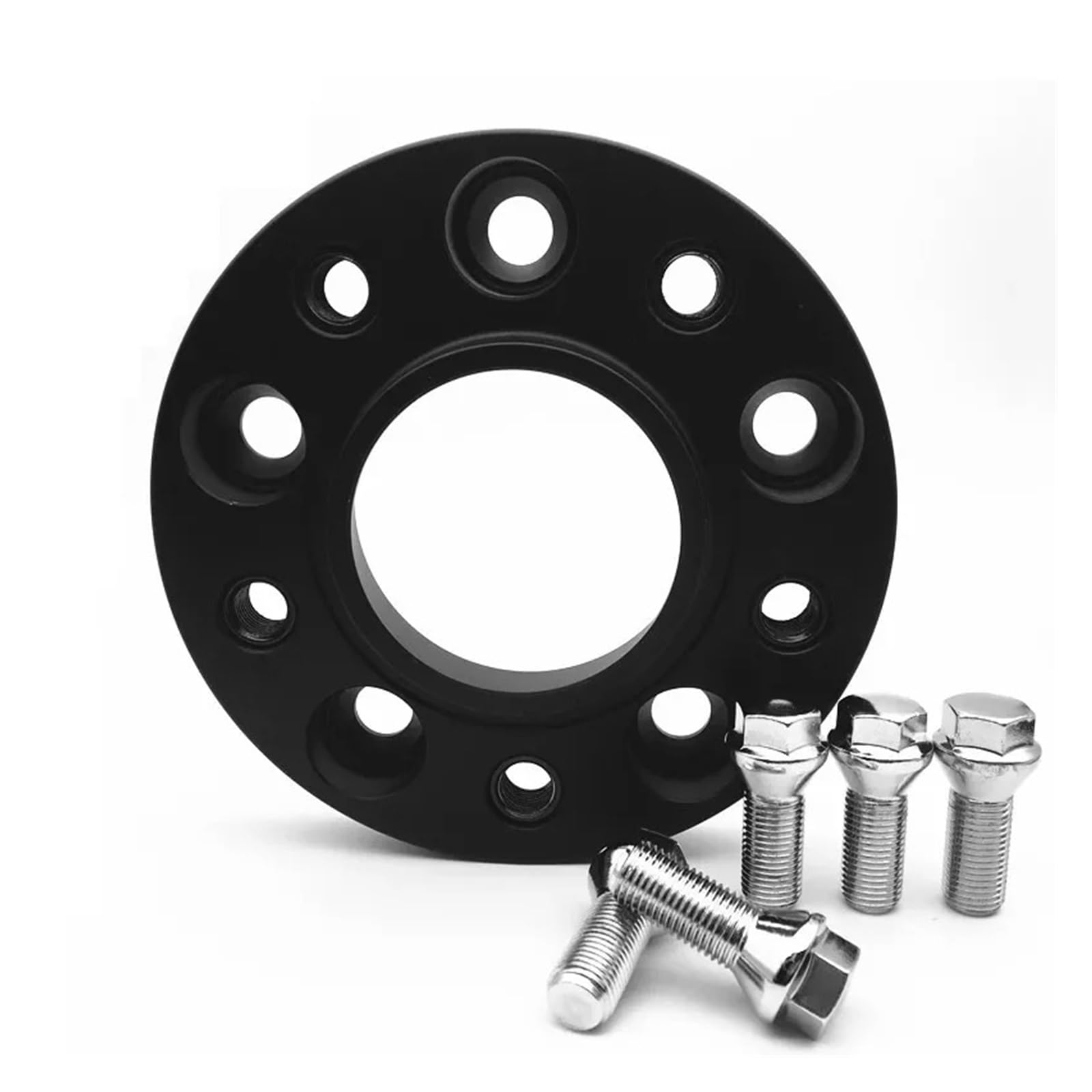 Autos Spurverbreiterungen Für G05 G20 G21 Geschmiedete Aluminiummutter Spurverbreiterungen PCD 5x112 CB 66,6mm Radnabenverbreiterung 1 Stück Wheel Spacers(Black 25mm) von VETJMUA