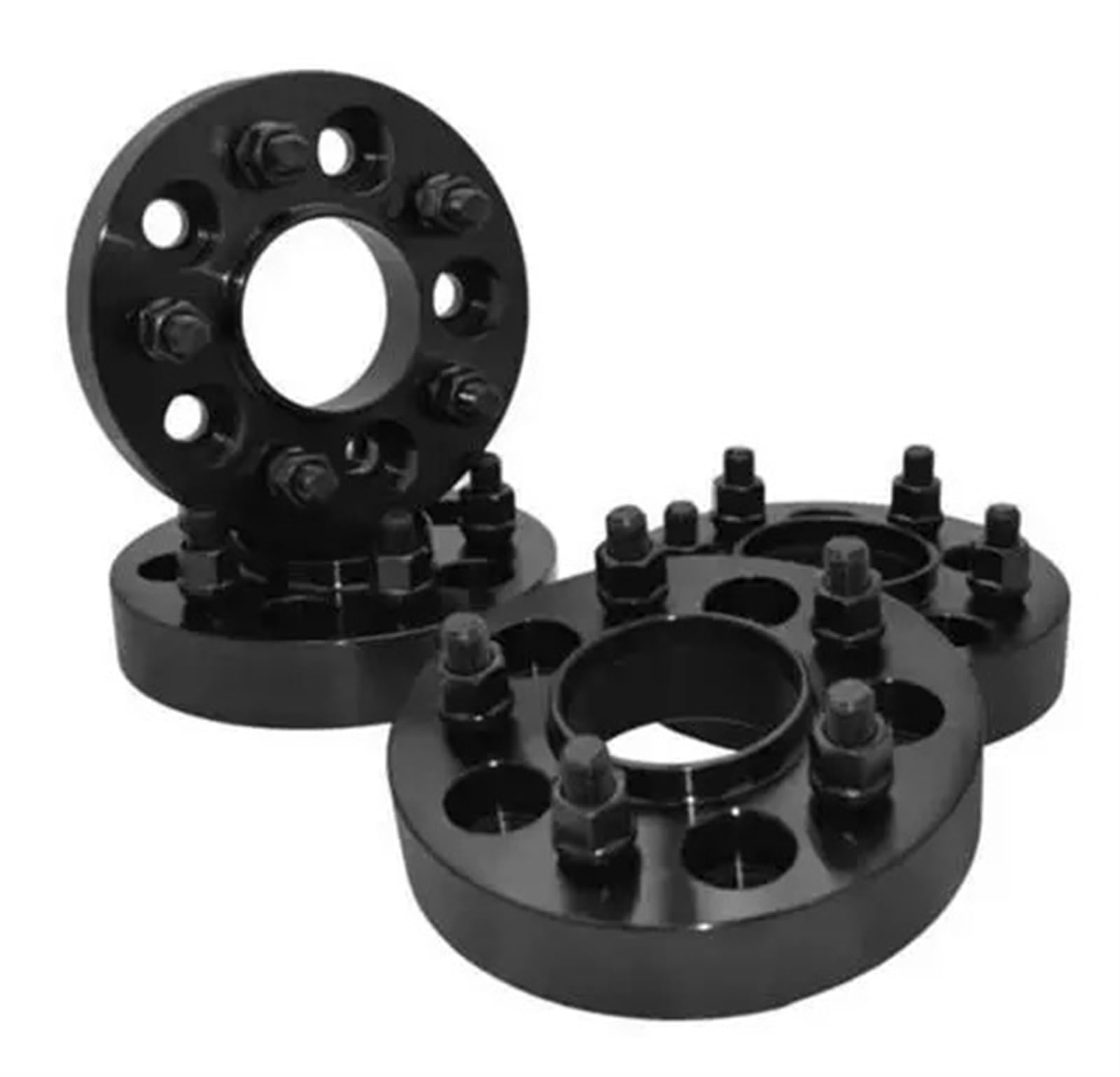 Autos Spurverbreiterungen Für Jeep Für Wrangler JL 2018 2019 2020 2021 2022 2023 2024 30MM Schwarze Spurverbreiterungen Autoaußenzubehör 4-teilig/Set Wheel Spacers von VETJMUA