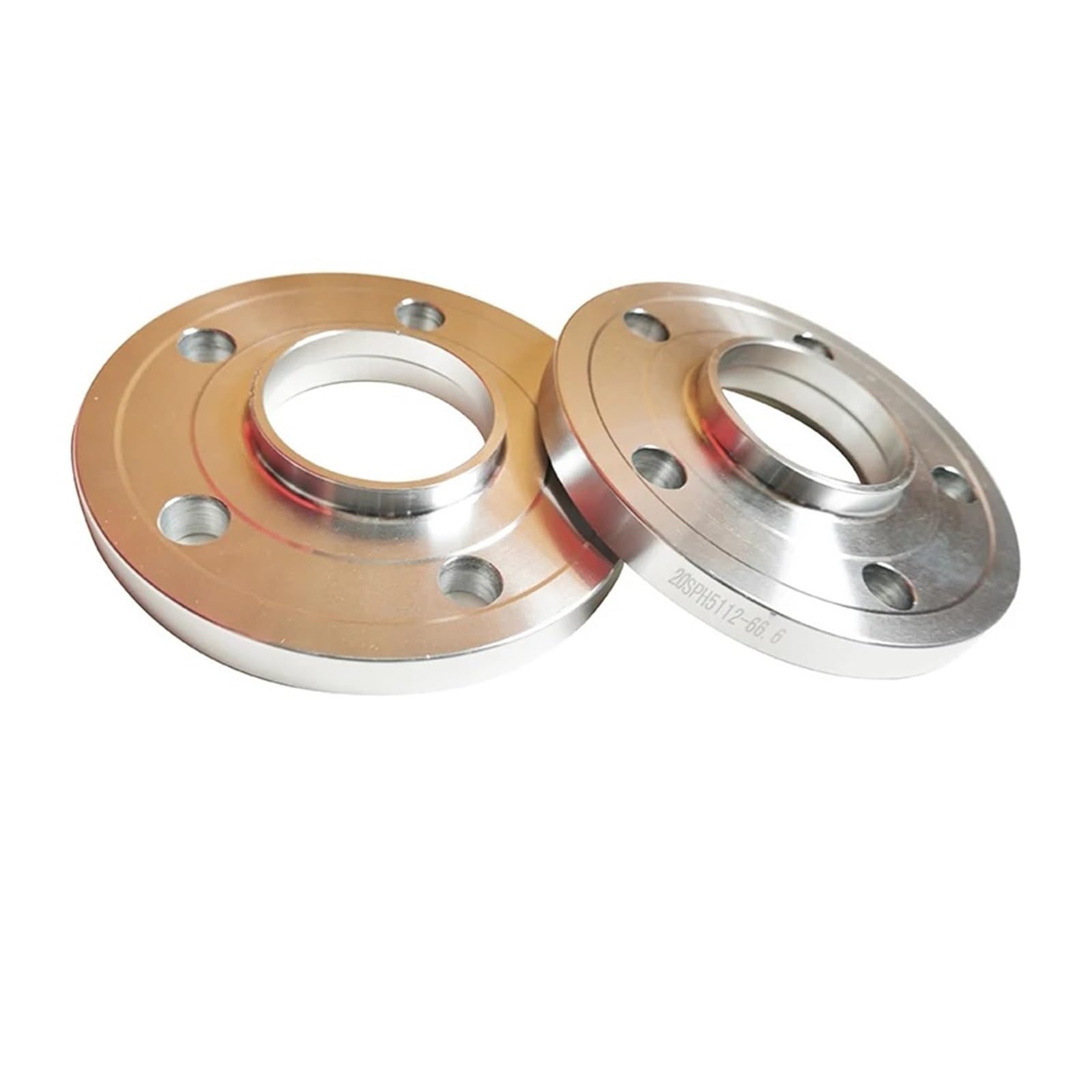 Autos Spurverbreiterungen Für Mini Für Countryman Für Kupfer Für Cabrio 20mm 5 * 112 Spurverbreiterung Shim Platte Centric 66,6 Spurverbreiterungen Hub Adapter Wheel Spacers(20mm Silver Spacer) von VETJMUA