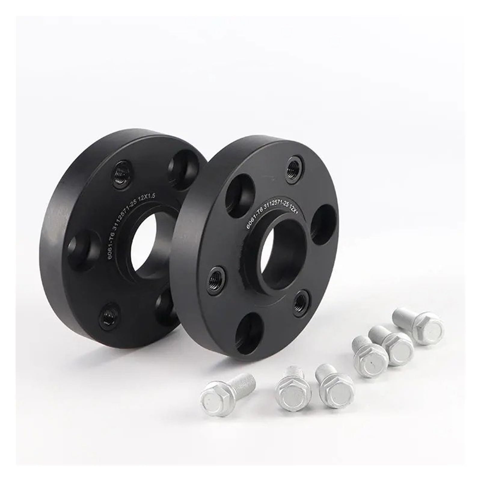 Autos Spurverbreiterungen Für Smart Für Cabrio (450) Für City-Coupe Für FORTWO 20/25/30mm Legierung Aluminium Rad Spacer 2 Stück Wheel Spacers(30mm) von VETJMUA