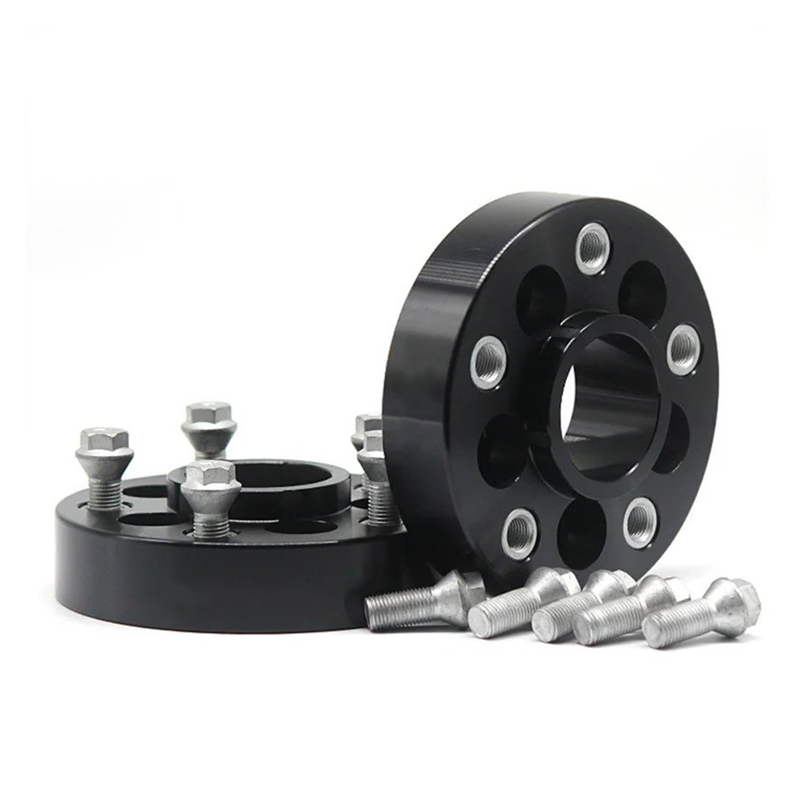 Autos Spurverbreiterungen Für X5 E70 F15 F85 X6 F16 F86 E71 E72 2 Stück Rad Spacer Adapter PCD 5x120 CB 74,1mm M14xP 1,25 Wheel Spacers(30mm Black) von VETJMUA