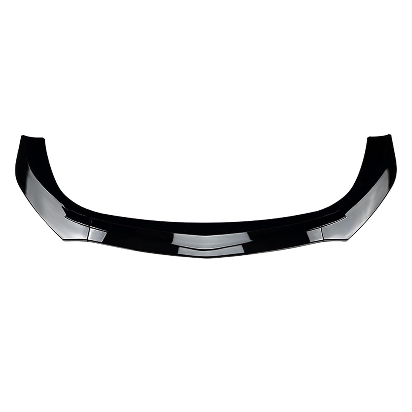 Front Bumper Spoiler Lippe Für Benz A-Klasse V177 W177 A35 A180 A200 A220 A250 Für AMG 2019-2022 Auto Vorderen Stoßfänger Lippe Spoiler Canard Abdeckungen Body Kits Frontspoiler(Gloss Black) von VETJMUA