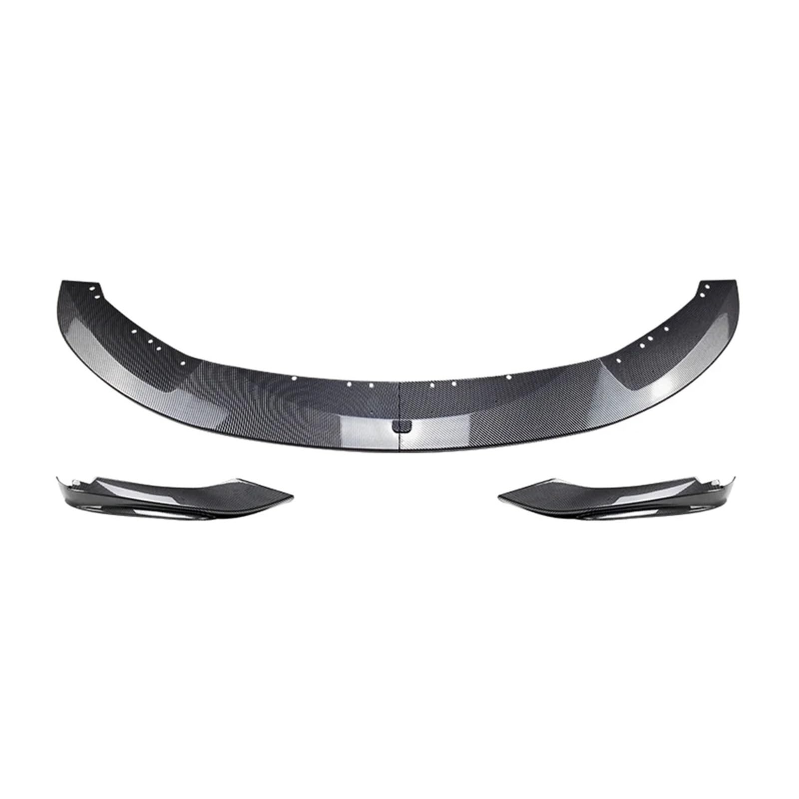 Front Bumper Spoiler Lippe Für F32 F33 F36 4 Serie 420i 425i 430i 440i M440i 2014-2020 Auto Vorderen Stoßfänger Lip Spoiler Splitter Diffusor Abdeckung Schutz Trim Frontspoiler(Carbon Look (4pcs)) von VETJMUA