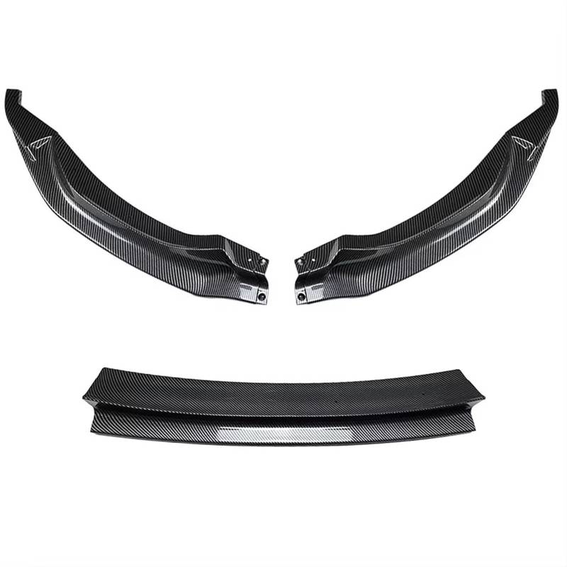 Front Bumper Spoiler Lippe Für M3 F80 M4 F82 F83 Diffusor Splitter Abdeckung Gurad Körper Kits 2015-2020 Auto Vorderen Stoßfänger Lip Spoiler Splitter Frontspoiler(Carbon Look) von VETJMUA