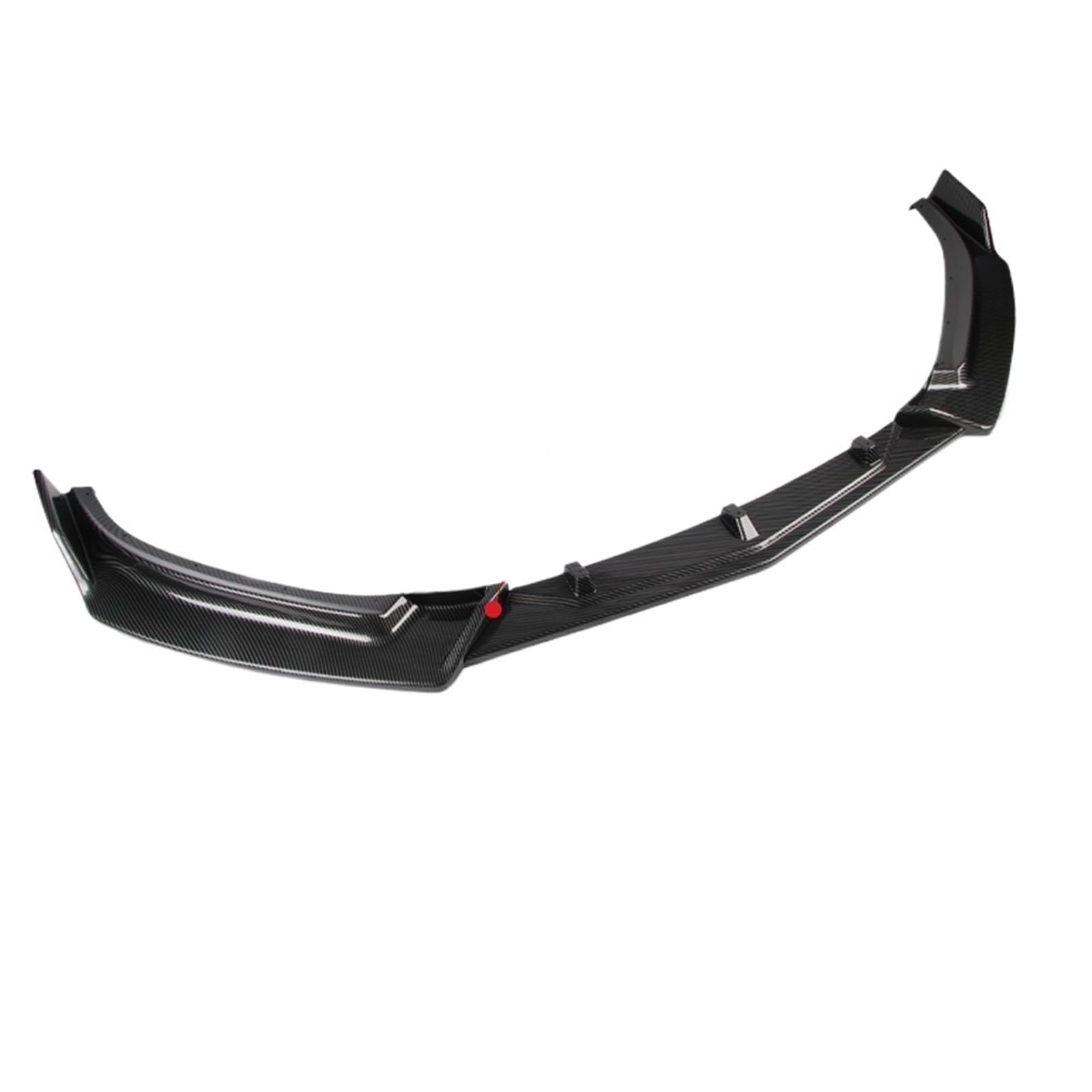 Front Bumper Spoiler Lippe Für Mazda 3 Für Axela 2014 2015 2016 2017 2018 Auto Vorderen Stoßfänger Spoiler Lip Body Kit Stoßstange Diffusor Schutz Frontspoiler(Carbon Look) von VETJMUA