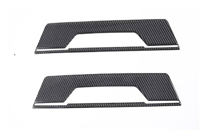 Interieur Zubehör Für Chevrolet Für Corvette C8 Z51 Z06 2020-2023 Auto Willkommen Pedal Türschweller Verkleidung Schutz Aufkleber Zubehör 2 STK Auto Zubehör Innenraum(Carbon Fiber) von VETJMUA