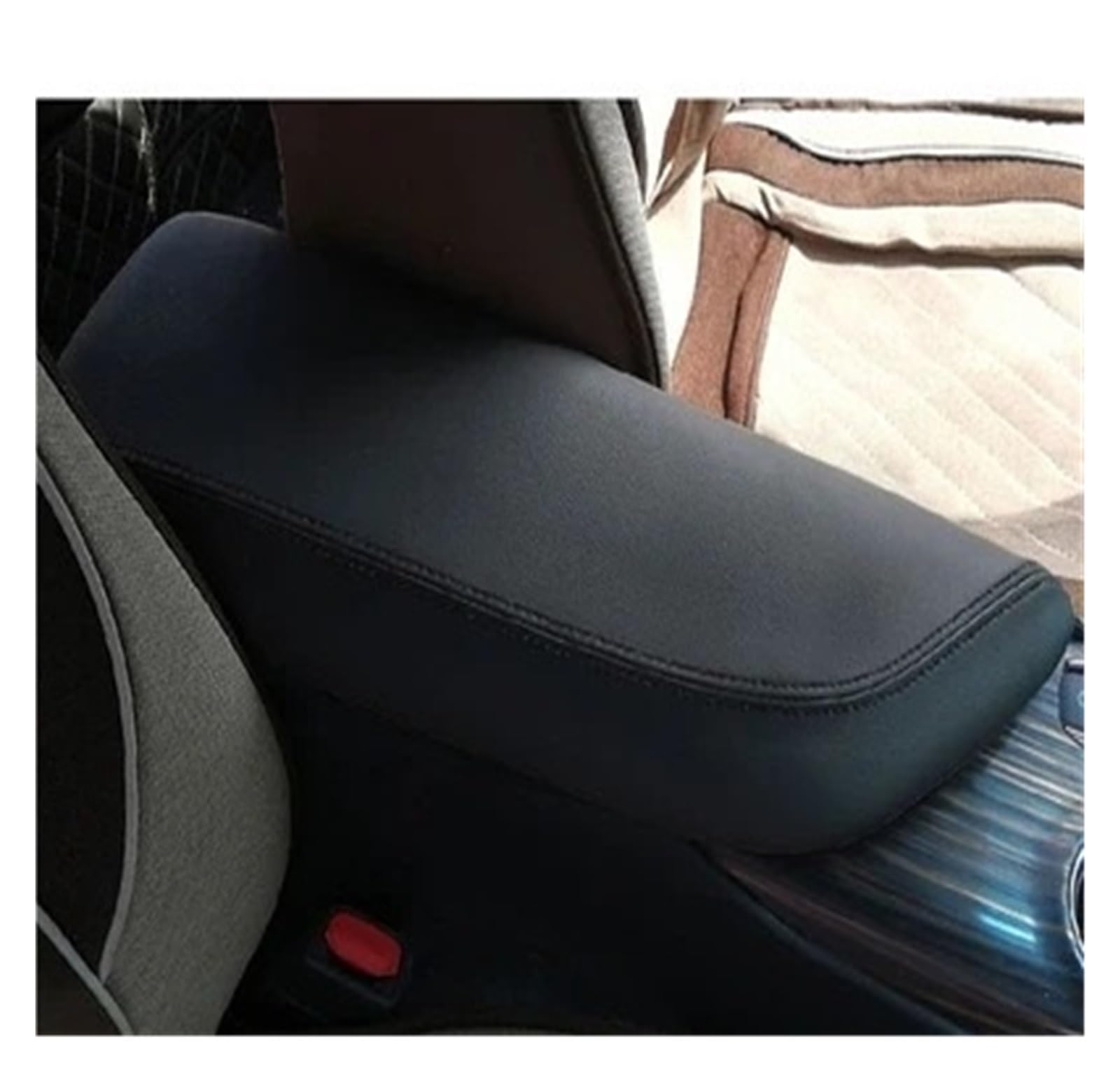 Interieur Zubehör Für Toyota Für Camry XV70 2018 2019 2020 2021 2022 2023 Auto Armlehne Konsole Pad Abdeckung Kissen Unterstützung Box Armlehne Matte Auto Zubehör Innenraum(Black Blackline) von VETJMUA