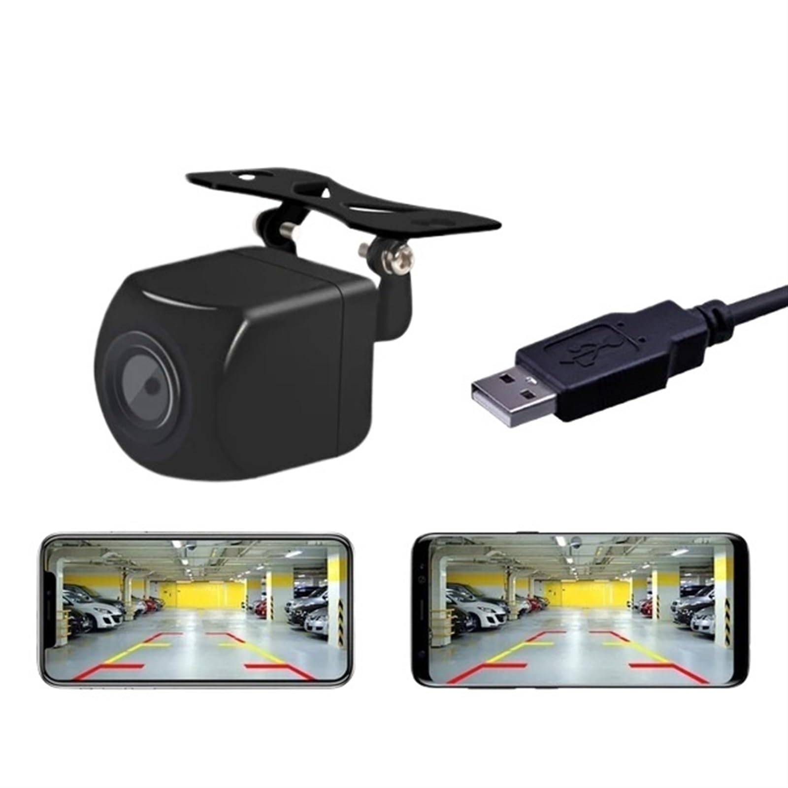 Rückfahrkamera Auto-WiFi5-HD-Rückfahrkamera Mit Nachtsicht, Kabellose, wasserdichte WLAN-Rückfahrkamera, 12V. Rückfahrkamera Auto(Rear View Camera) von VETJMUA