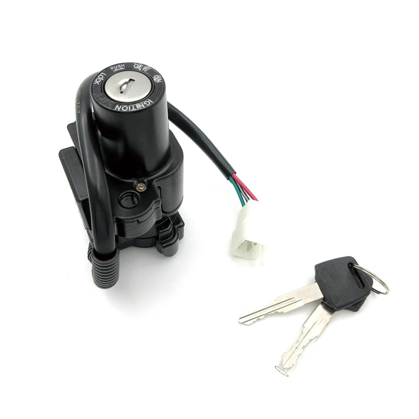 Zündschalter Für CB400 CB1300 Für CBR600 Für CBR929 Für CBR1000 Motorrad Zündschloss Kraftstoff Gas Kappe Sitz Schloss Schlüssel Moto Zündschloss(Ignition Switch Lock) von VETJMUA