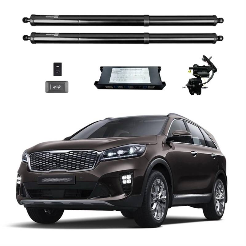 heckklappendämpfer Für Kia Für Sorento 2018 2019 2020 Elektrische Heckklappe Power Zurück Tür Heckklappe Boot Trunk Strut Automatische Schock Hubstange kofferraum gasfeder(With kick sensor) von VETJMUA