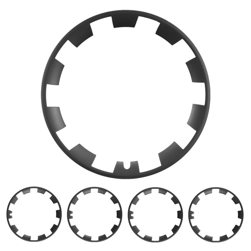 VEVOR Felgenabdeckung Radkappen 20 Zoll Modell Y voll passende Radkappe mit Druckknopf Schutzband Ventildüsenloch, ABS und PC Radkappe mit hoher Steifigkeit und weniger Windwiderstand von VEVOR