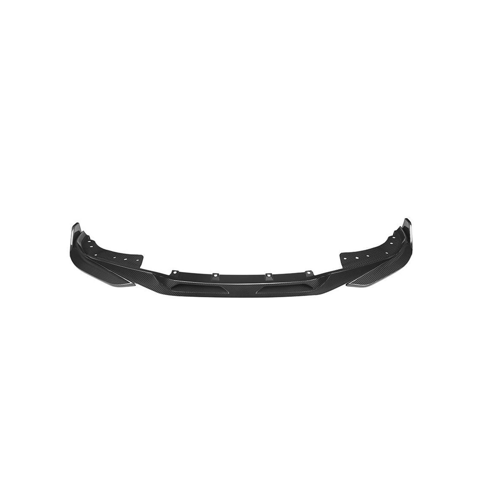 3 STÜCKE Auto Frontspoilerlippe Kinnspoiler Kompatibel for BMW 4er G22 G23 2020-2022 Frontspoilerlippe Splitter Schürze Dry Carbon Fiber von VEXRLUHS