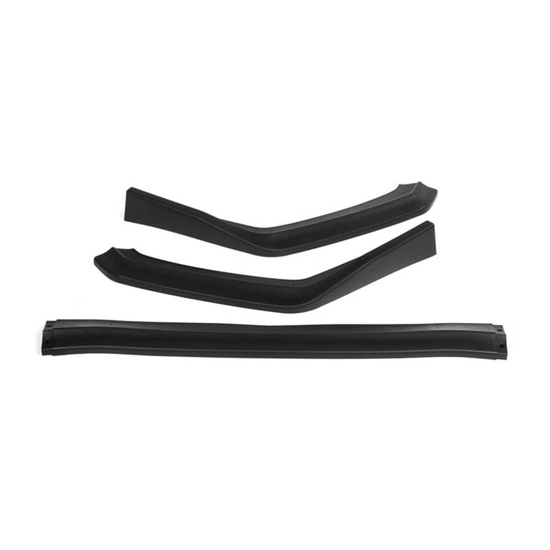 3 STÜCKE Auto Frontstoßstange Splitter Lip Diffusor Spoiler Schutz Abdeckung Schutz Deflektor Lippen Kompatibel for Subaru WRX STI 2015-2019(Matte Black) von VEXRLUHS