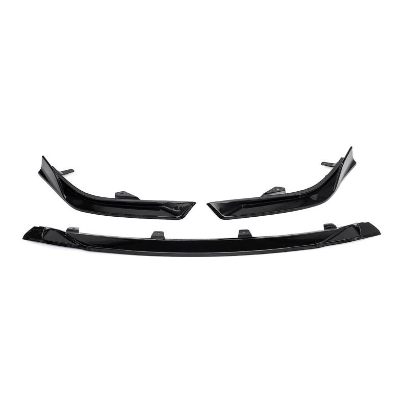 3 stücke Auto Front Stoßstange Lip Splitter Körper Kit Spoiler Diffusor Kompatibel for Lexus es 350 300h 2018 2019 Trim Stoßstange for Lexus(Glossy Black) von VEXRLUHS