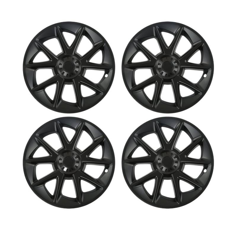 4PCS Auto Rad Hub Abdeckung Elastische 18in Auto Rad Hub Kompatibel for Tesla Modell 3 2017-2022 von VEXRLUHS