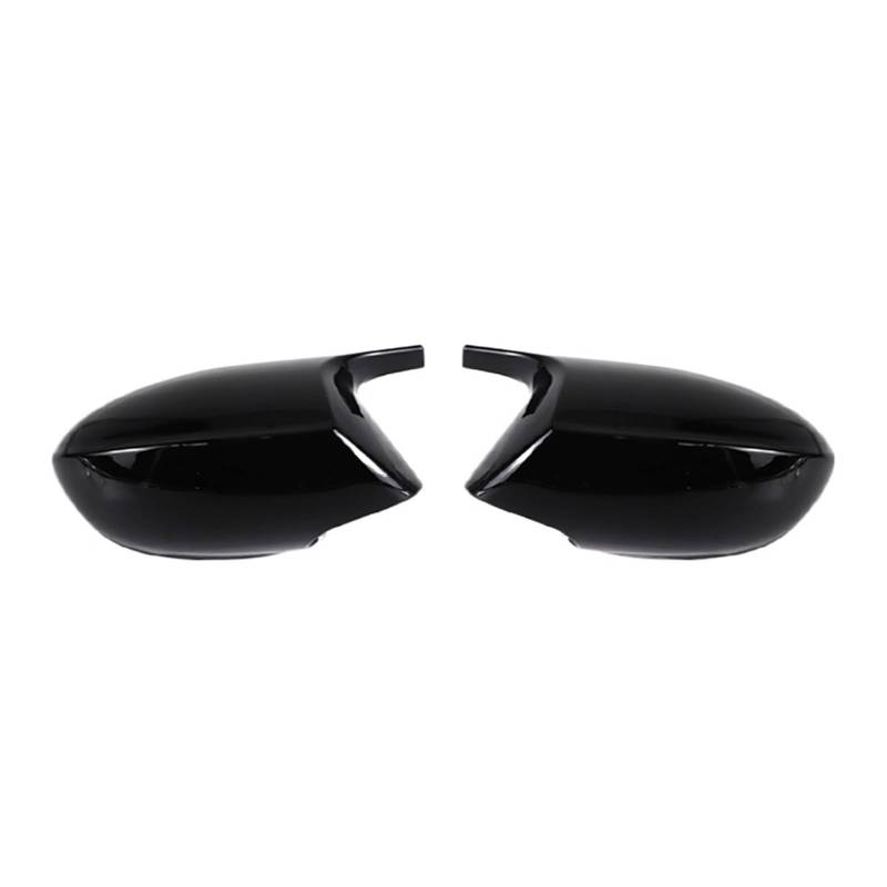 ABS Schwarz Stil Auto Seite Rückspiegel Abdeckung Kappe Kompatibel for BMW E89 Z4 2009-2018 Auto Tür Rückansicht Spiegel Abdeckung Fall(Black-2pcs) von VEXRLUHS