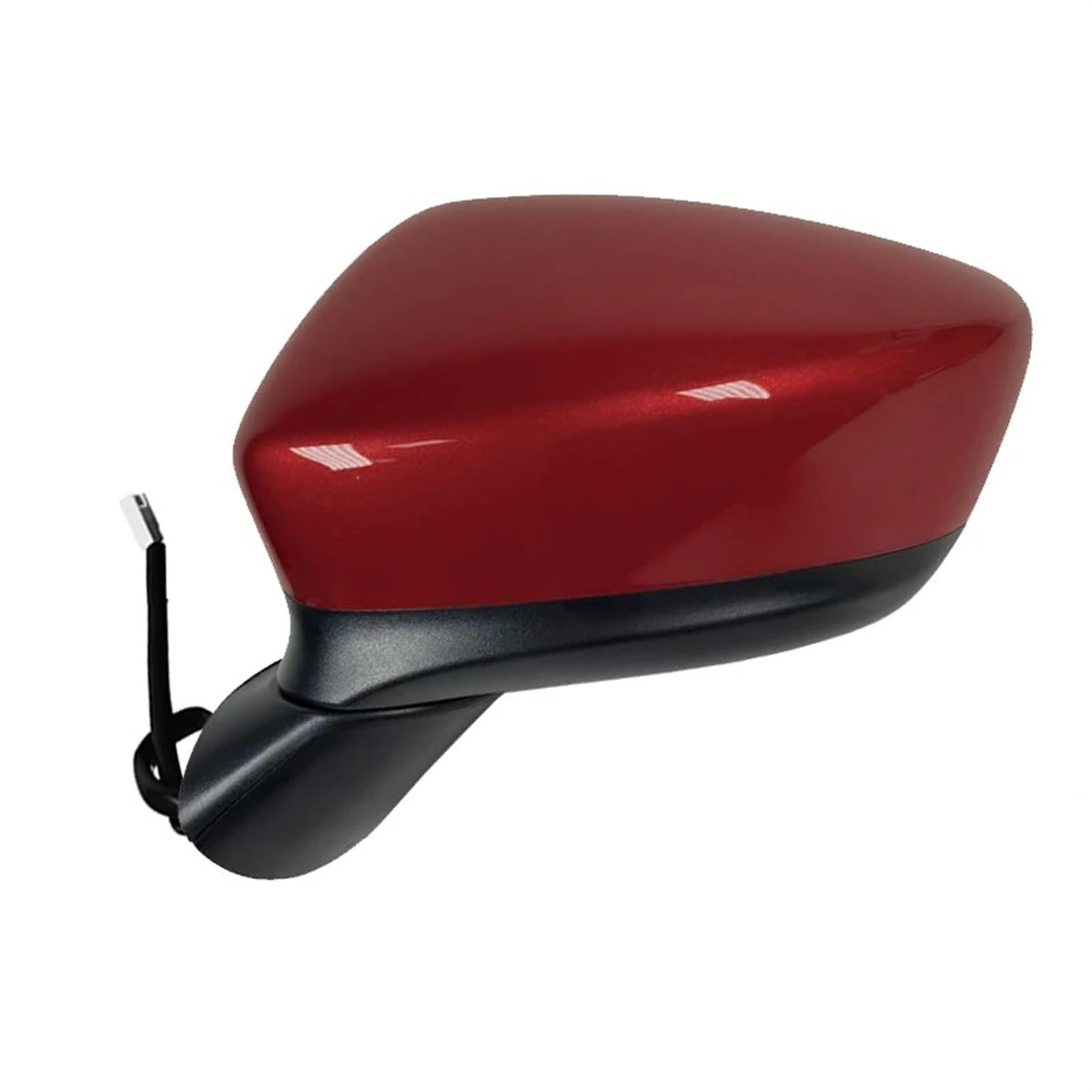 Auto 8Pins Rückspiegel Montage Kompatibel for Mazda CX5 2012-2015 Auto Elektrische Klapp Lenkung Lampe Objektiv einstellung Objektiv Demisting(Red Left 8-Pins) von VEXRLUHS