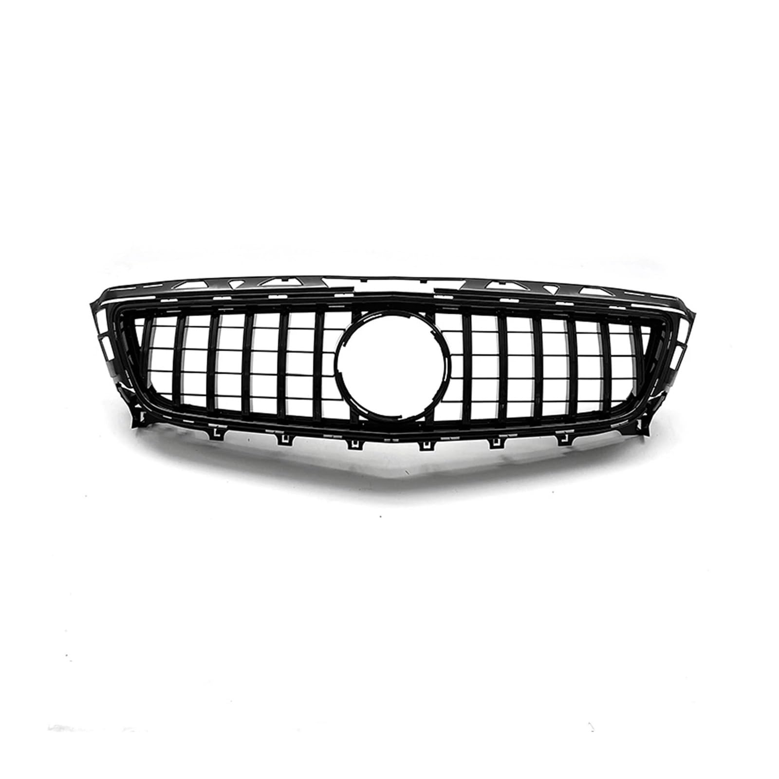 Auto Front Racing Grills Grille Oberen Haube Mesh Kompatibel for Mercedes Benz CLS Klasse W218 2011 2012 2013 2014 CLS350 CLS500(Black) von VEXRLUHS