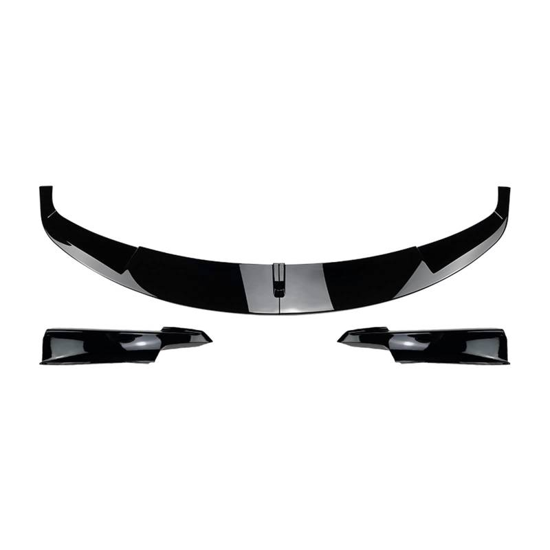 Auto Front Stoßstange Splitter Lip Diffusor Spoiler Kompatibel for BMW F30 F31 F35 M-Tech 320i 328i 330i 335i 340i 316d 318d 2012-2019(Gloss Black) von VEXRLUHS