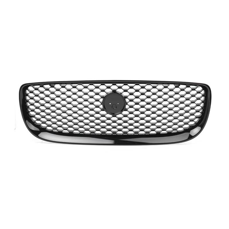 Auto-Frontgrill, ABS-Außenform, Wabengrill, kompatibel mit Jaguar XE 15–18, Frontstoßstange, Renngrill, Kühlergrill oben, Maschengrill von VEXRLUHS