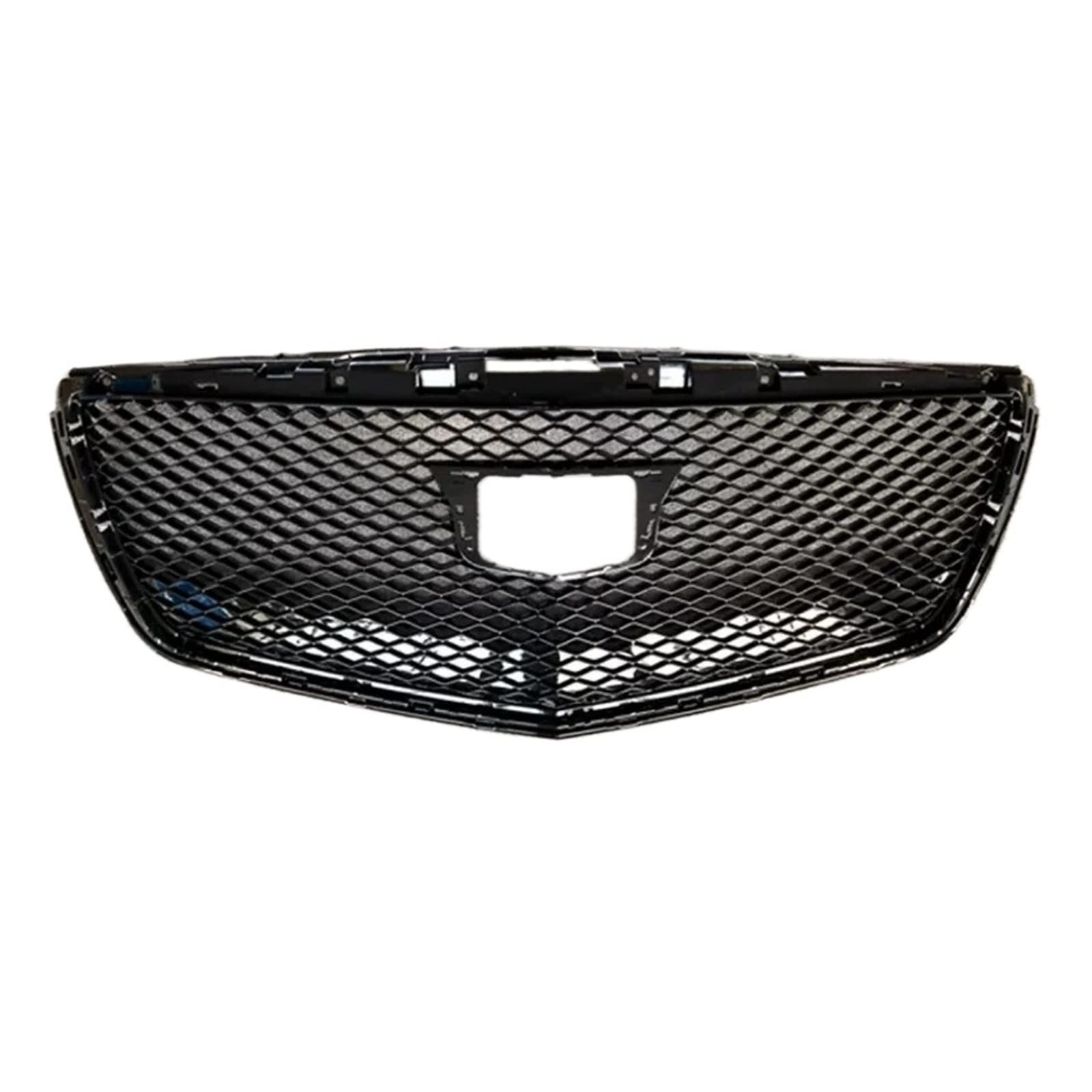 Auto-Frontstoßstangengrill, Renngrillmaske, Kühlergrill, kompatibel mit Cadillac ATSL XT5 (nicht for ATS)(Bright black) von VEXRLUHS