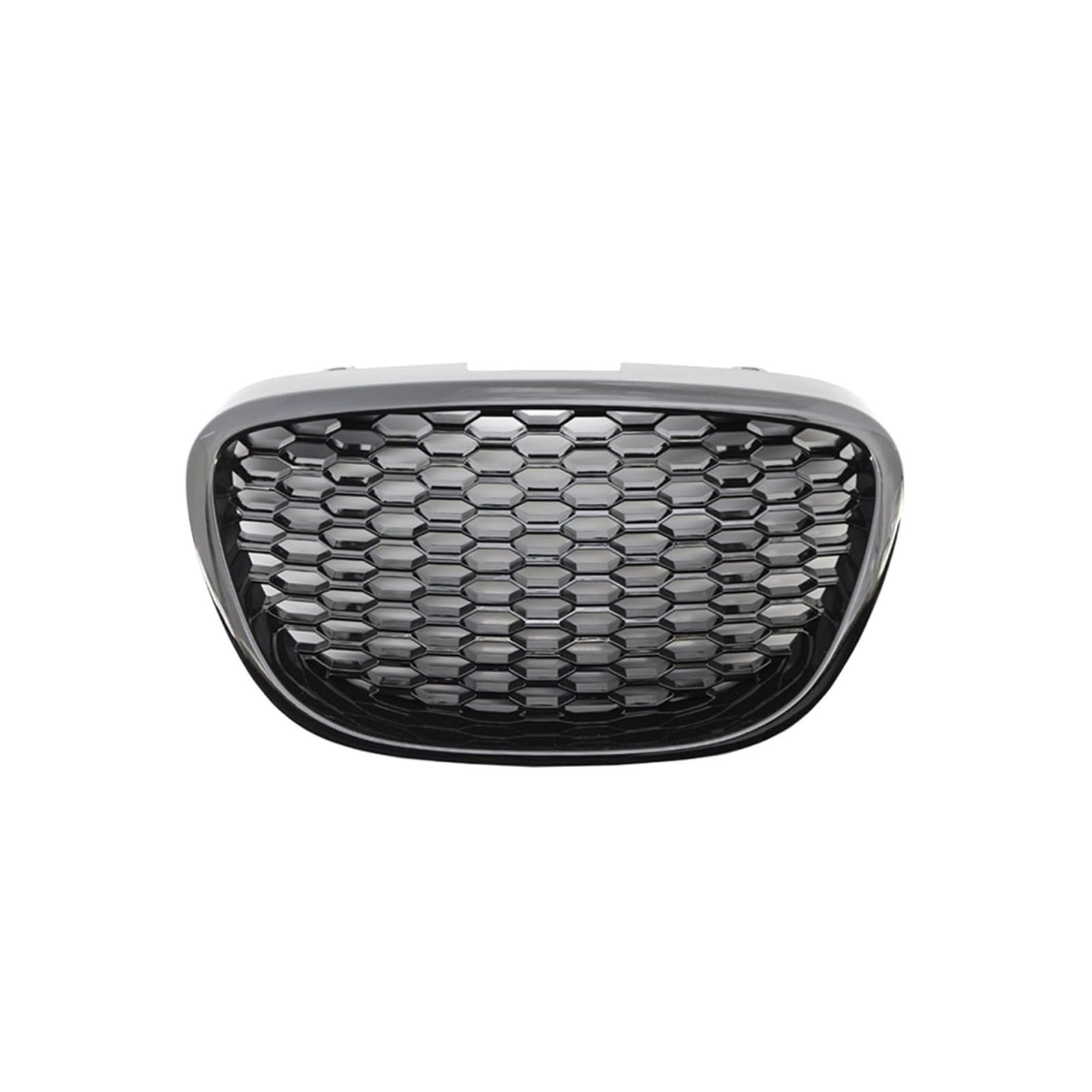 Auto-Styling-Ersatz-Front-Nierengrill-Haubengrills Kompatibel for Seat Leon MK2 1P 2006-2009 Fahrzeug-Auto-Außenteile(Brilliant black) von VEXRLUHS