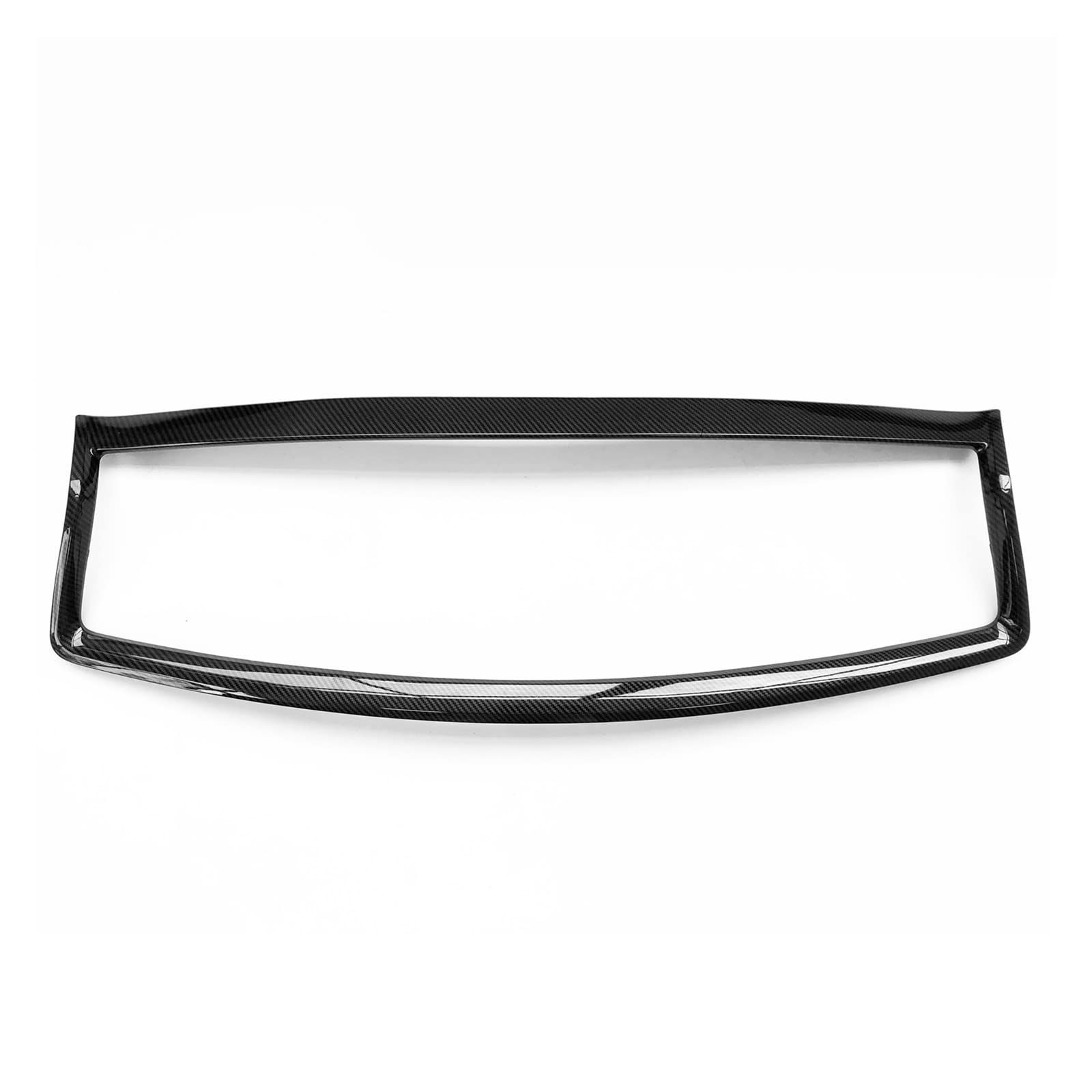 Compatible For Infiniti Q50 2014-2017 Grill Front Grille Guard Trim Overlay Cover Glossy Black Replacement Bumper Hood Mesh Frame Strip Rim(Carbon fiber) von VEXRLUHS