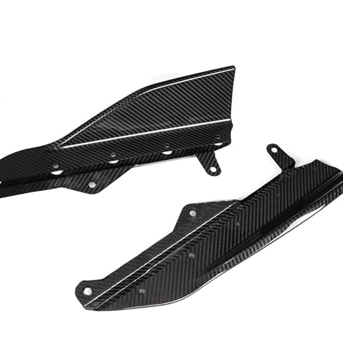 Dry Carbon Seitenschweller Stoßstangenschürzen-Verlängerungsplatte Lippe Kompatibel for BMW 2er G42 220d 220i 230i Coupe 2022-IN von VEXRLUHS