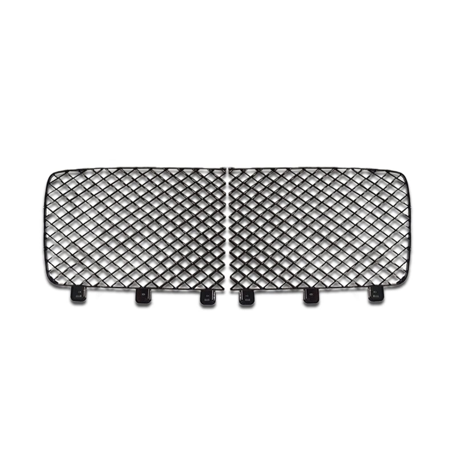 Frontstoßstangen-Kühlergrill Kompatibel for Bentley Bentayga 2021-2022 Racing Grill Obere Haube Styling 36A853683F LH 36A853684E RH(Black) von VEXRLUHS