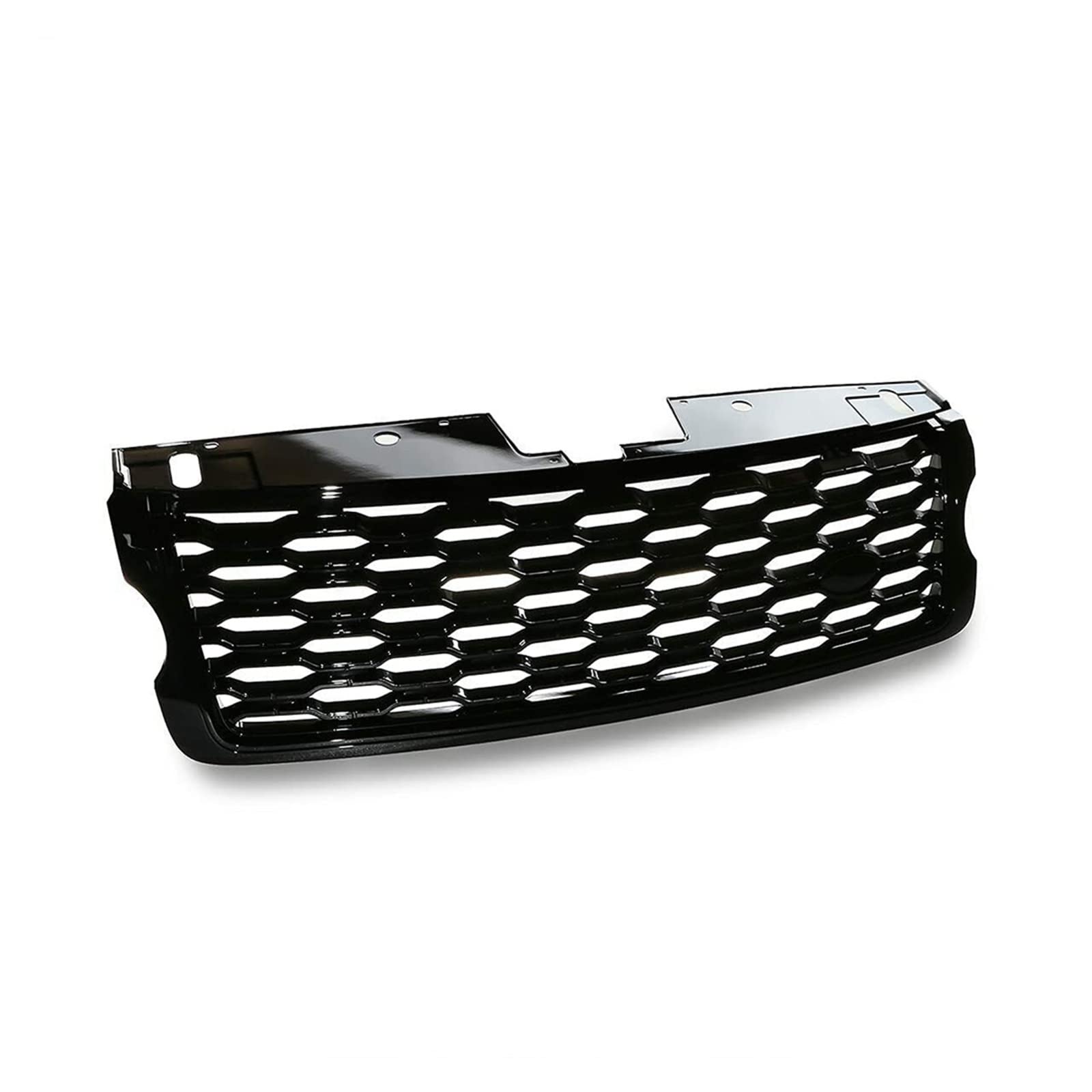 Glänzend schwarzer Auto-Frontstoßstangengrill, kompatibel mit Land Rover Range Rover Vogue L405 2013 2014 2015 2016 2017, Autozubehör(Brilliant black) von VEXRLUHS