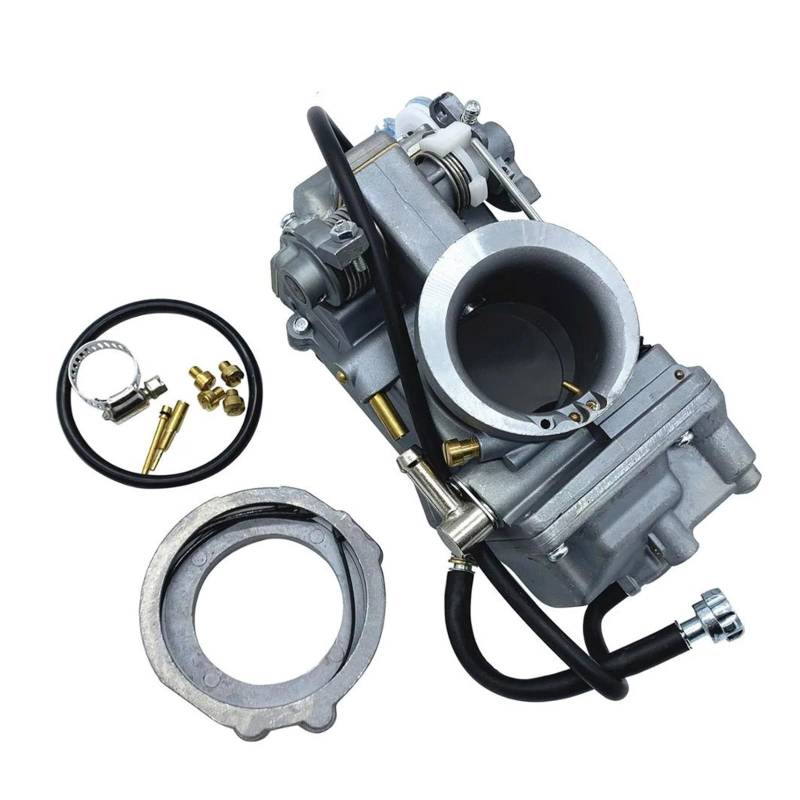 HSR42 HSR45 HSR48 Mikuni 4T Beschleuniger Motorrad Vergaser Pumpe Leistung Pumper Carburador Carb Kompatibel for Harley TM42 TM45 TM48(Hsr48) von VEXRLUHS