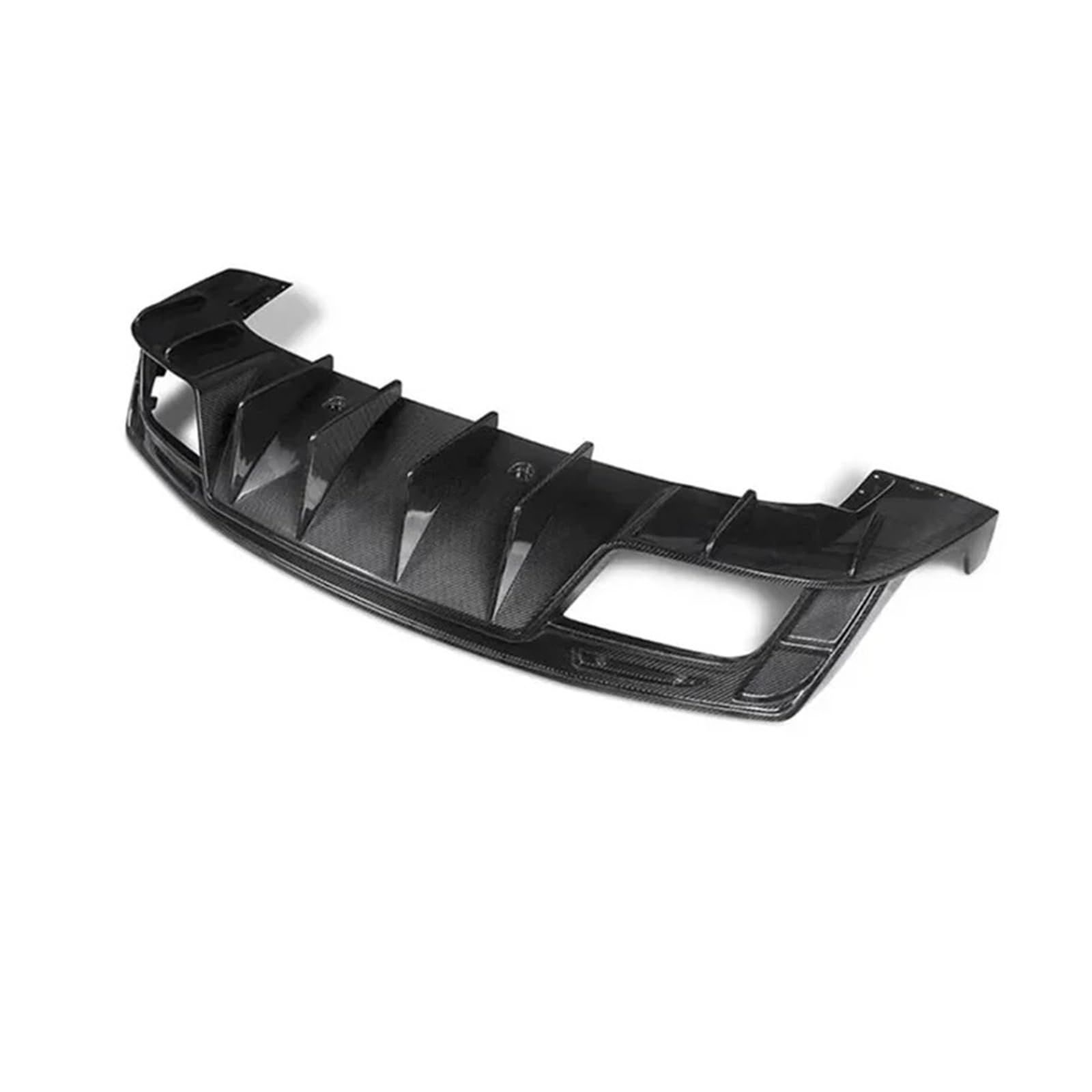 Heckdiffusorabdeckung aus echtem Carbonfaser for den Kofferraumspoiler, Seitenschweller-Kit, kompatibel mit Chevrolet Camaro 2017–2020(Rear Diffuser) von VEXRLUHS